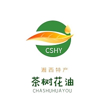 logo设计土车产茶树花油简约头像