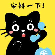 gif动图模板猫咪安排一下动态表情包