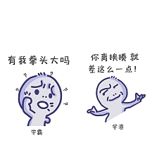 挨揍 搞笑 学渣 学霸 自嘲 简约