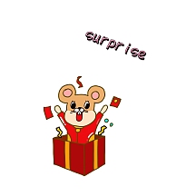 表情包惊喜可爱创意有趣表情包配图卡通意不意外惊不惊喜表情包惊喜