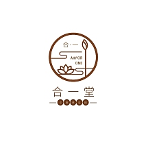 养生保健中医堂中国风古风logo