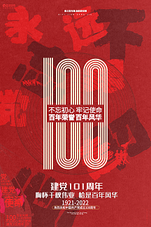 红色宣传海报背景