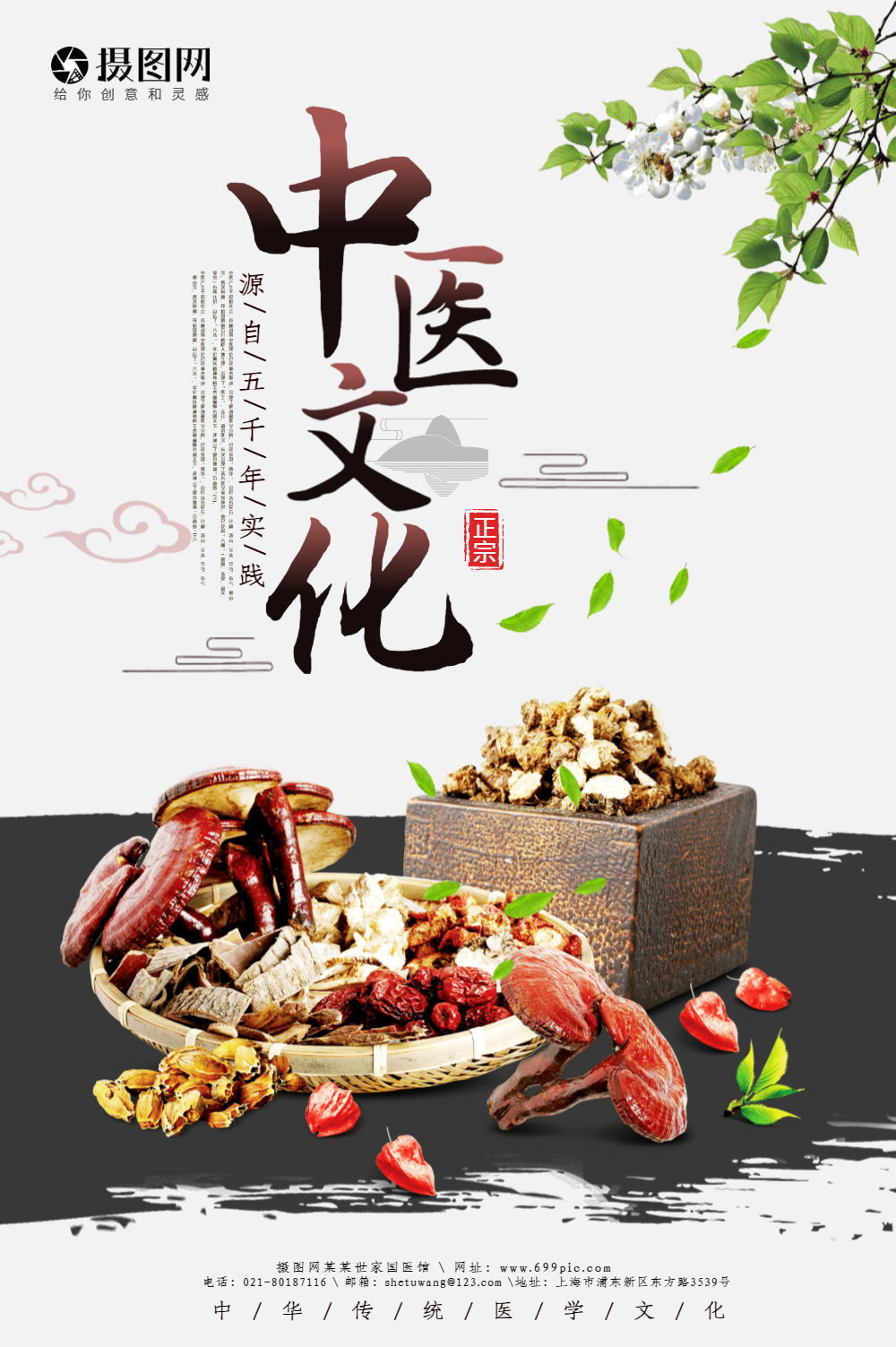 中医文化宣传海报