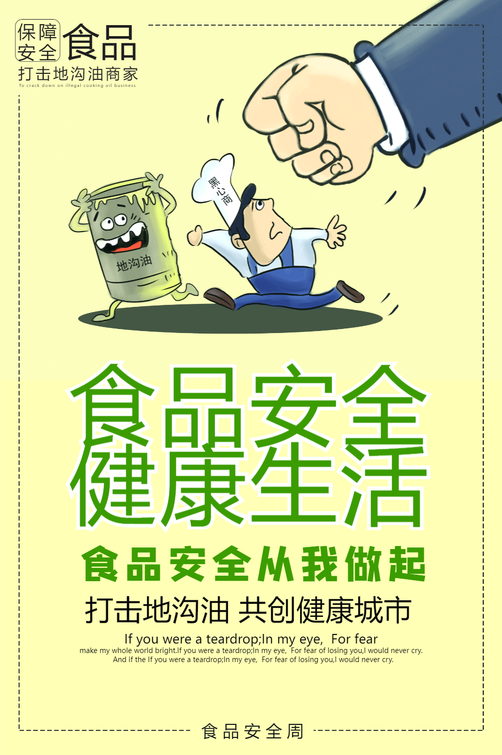 食品安全宣传海报
